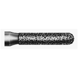 Komet Diamond Bur - 8801-023 - Round - Fine Red - Straight (HP), 5-Pack