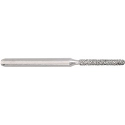 Komet Diamond Bur - 881-010 - Parallel Chamfer Round - High Speed, Friction Grip (FG), 5-Pack