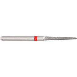 Komet Diamond Bur - 8850-012 - Tapered Round Long - Fine - High Speed, Friction Grip (FG), 5-Pack