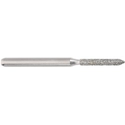 Komet Diamond Bur - 885-012 - Cylinder with Beveled Tip - High Speed, Friction Grip (FG), 5-Pack