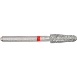 Komet Diamond Bur - 8855-025 - Short Tapered Chamfer - Fine - High Speed, Friction Grip (FG), 5-Pack
