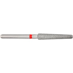 Komet Diamond Bur - 8856XL-021 - Tapered Chamfer - High Speed, Friction Grip (FG), 5-Pack
