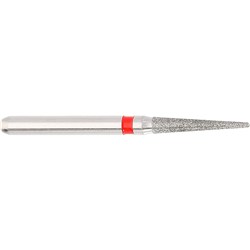 Komet Diamond Bur - 8858-014 - Pointed - Fine Red - High Speed, Friction Grip (FG), 5-Pack