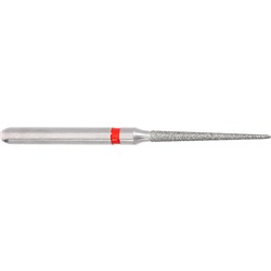 Komet Diamond Bur - 8859-010 - Pointed Long - Fine Red - High Speed, Friction Grip (FG), 5-Pack