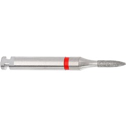 Komet Diamond Bur - 8860-012 - Flame Short - Fine - Slow Speed, Right Angle (RA), 5-Pack