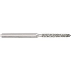 Komet Diamond Bur - 886-012 - Cylinder with Beveled Tip - High Speed, Friction Grip (FG), 5-Pack