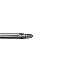 Komet Diamond Bur - 8875K-012 - Torpedo - Fine - High Speed, Friction Grip (FG), 5-Pack