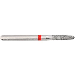 Komet Diamond Bur - 8877K-014 - Torpedo - Fine Red - High Speed, Friction Grip (FG), 5-Pack