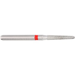 Komet Diamond Bur - 8878K-014 - Torpedo - Fine Red - High Speed, Friction Grip (FG), 5-Pack