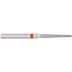 Komet Diamond Bur - 8879K-012 - Long Torpedo - Fine - High Speed, Friction Grip (FG), 5-Pack