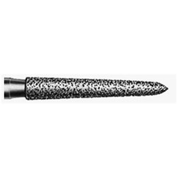 Komet Diamond Bur - 8879K-018 - Long Torpedo - Fine - High Speed, Friction Grip (FG), 5-Pack