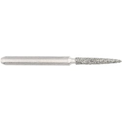 Komet Diamond Bur - 888-012 - Slim Flame - High Speed, Friction Grip (FG), 5-Pack