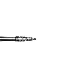 Komet Diamond Bur - 889EF-010 - Needle - Extra Fine - High Speed, Friction Grip (FG), 5-Pack