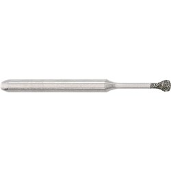 Komet Diamond Bur - 953AM-014 - Microprep Pear Wide - High Speed, Friction Grip (FG), 5-Pack