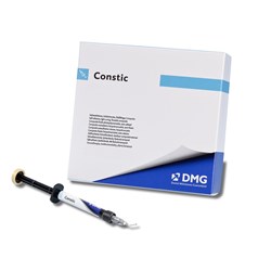 CONSTIC White Opaque Syringe 2g x2 with brush holder & tips