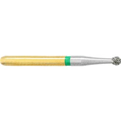 Komet S Diamond Bur - S6801-014 - Round - Coarse - High Speed, Friction Grip (FG), 5-Pack