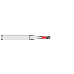 Ecoline Diamond Bur - 379-009 Egg - Occlusal Reduction - High Speed, Friction Grip (FG)S, 50-Pack