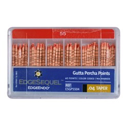 EdgeSEQUEL GP 04 Taper Size 55 Pack of 60