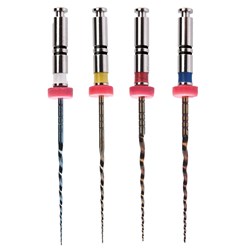 EdgeEndo EdgeSequel Sapphire - Taper .04 - Assorted Sizes - 21mm, 4-Pack