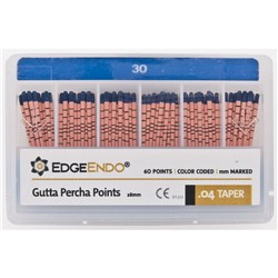EdgeFILE Gutta Point Size 30 .04 Pack of 60