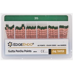 EdgeFILE Gutta Point Size 35 .04 Pack of 60