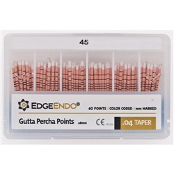 EdgeFILE Gutta Point Size 45 .04 Pack of 60