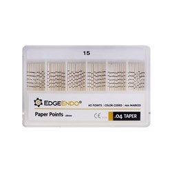 EdgeFILE Paper Point Size 15 .04 Pack of 60