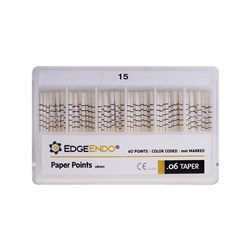 EdgeFILE Paper Point Size 15 .06 Pack of 60