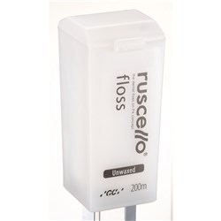 GC Ruscello Floss - Unwaxed - White - 200m, 1-Pack