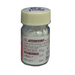GC FUJI I - Luting Cement - Light Yellow - 35g Powder