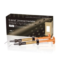 GC GAENIAL Universal Injectable - High Strength Universal Composite - Shade A1 - 1ml Syringe, 2-Pack with 20 Tips