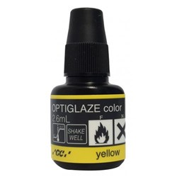 OPTIGLAZE Colour Yellow 2.6ml Bottle for Cerasmart