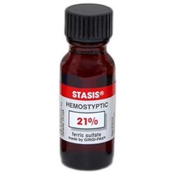STASIS Solution 15ml Bottle 21% Ferric Sulfate Hemostyptic