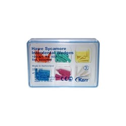 HAWE Sycamore Interdental Wedges Assorted Pack of 100