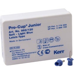 Hawe Prophy Cups - Junior - Latch Type - Hard - Dark Blue, 120-Pack