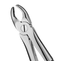 FORCEPS European Style #1 Serrated Upper Anteriors