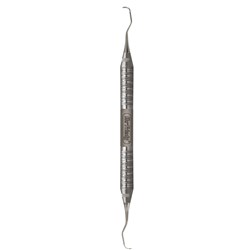 SCALER Gracey #1/2 Double Ended Satin Steel Handle