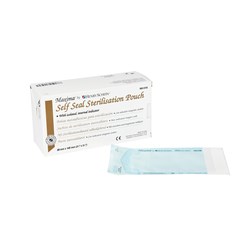 Sterilisation Pouch MAXIMA 90x140 mm (3.5x 5.5") Box 200