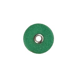 Henry Schein Pop on Discs - Coarse - Dark Green - 12.7mm, 85-Pack