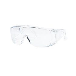 HS Lab Safety Glasses Clear lens side vents antifog