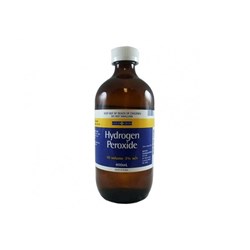 Henry Schein Hydrogen Peroxide 3%, 400ml Bottle