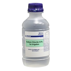 Saline Sodium Chloride Bottle 500mL