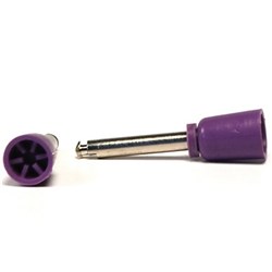 ACCLEAN Prophy Cup Latex Free Latch Purple Medium