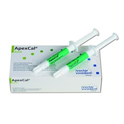 APEXCAL 2.5g x 2 Syringes Calcium Hydroxide Paste