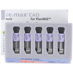 IPS e.max CAD for PlanMill LT A2 I12 pack of 5