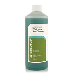 MICROSHIELD T Skin Cleanser 1% Triclosan 500ml Bottle