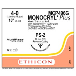 MONOCRYL Plus Antibacterial poliglecaprone 25 Suture