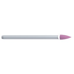 Komet Ceramic Polisher - 94000M - Pink - Medium - Size 030 - Straight (HP), 10-Pack