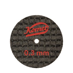 Separating Disc KOMET 0.3x22mm Fibre Reinforced Thin x 10