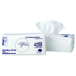 WYPALL X50 Roar Wipers White 24 x 42cm Box of 75 Pack of 8